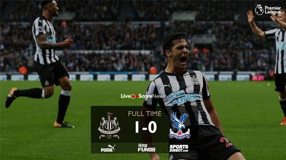ดูบอลย้อนหลัง Newcastle United 0-1 Crystal Palace