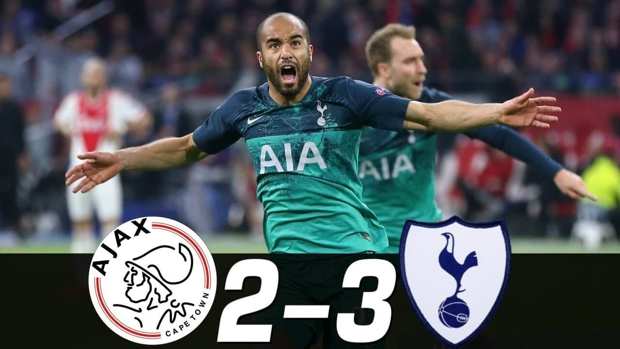 Ajax 2-3 Tottenham Hotspur highlight