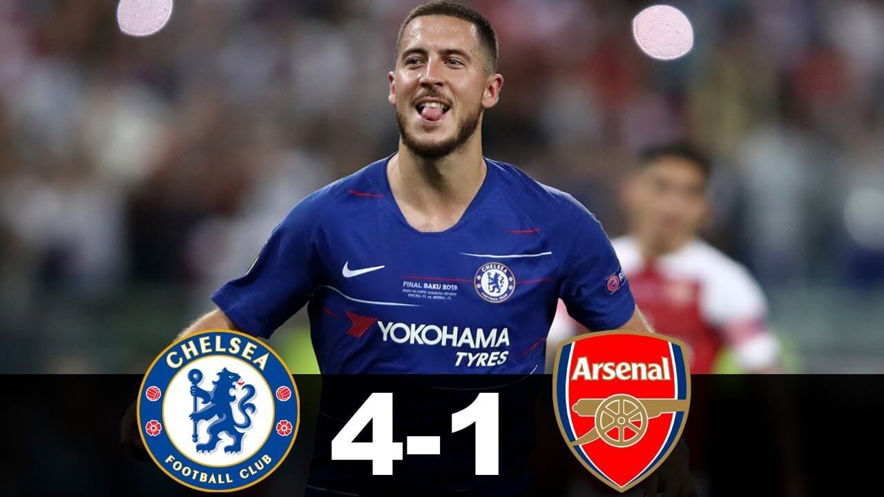 Chelsea 4-1 Arsenal highlights