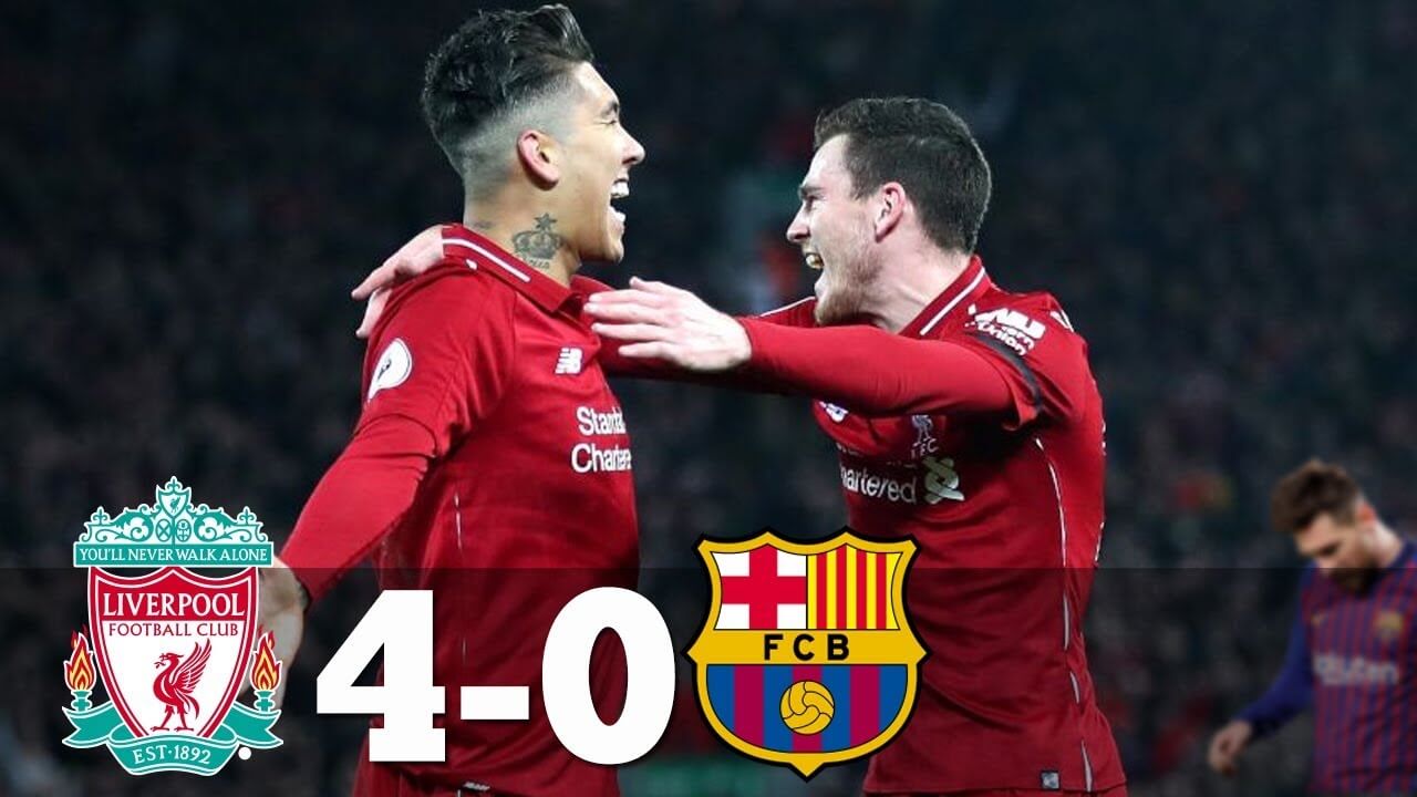 Liverpool 4-0 Barcelona