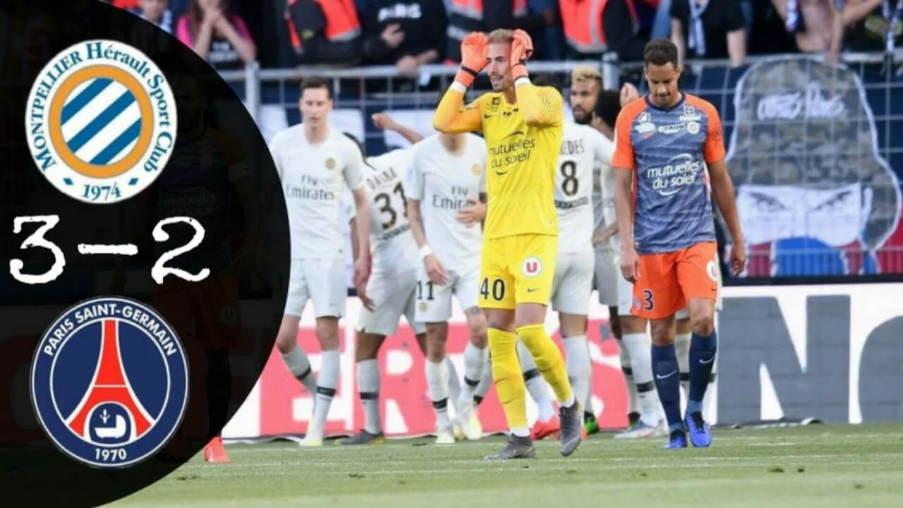 Montpellier 3-2 Paris Saint-Germain