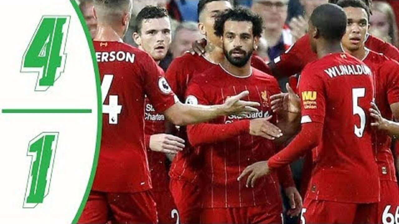 Liverpool 4-1 Norwich City