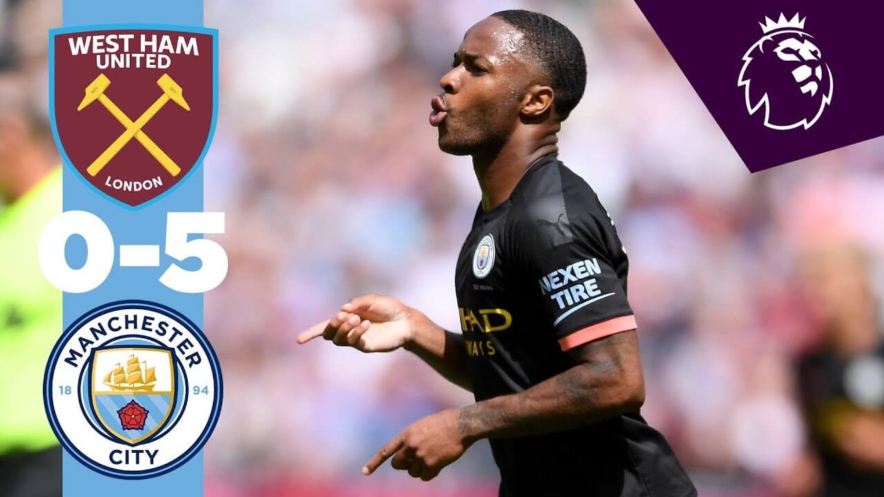 West Ham United 0-5 Manchester City