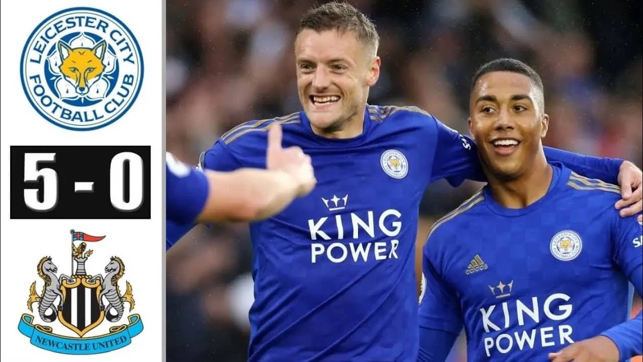 Leicester City 5-0 Newcastle United