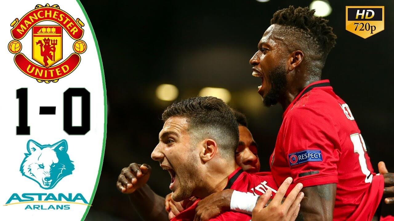 Manchester United 1-0 FC Astana highlights