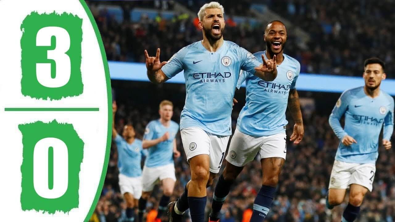 preston north end 0-3 manchester city highlights
