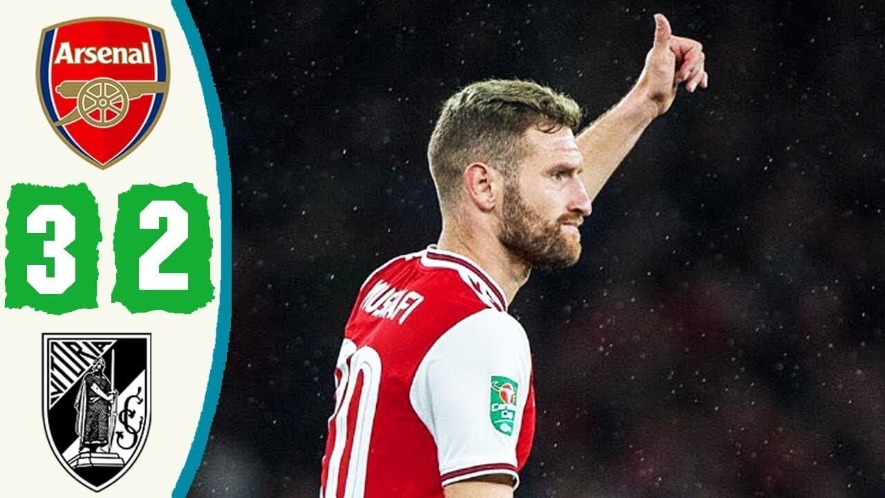 Arsenal 3-2 Vitoria de Guimaraes