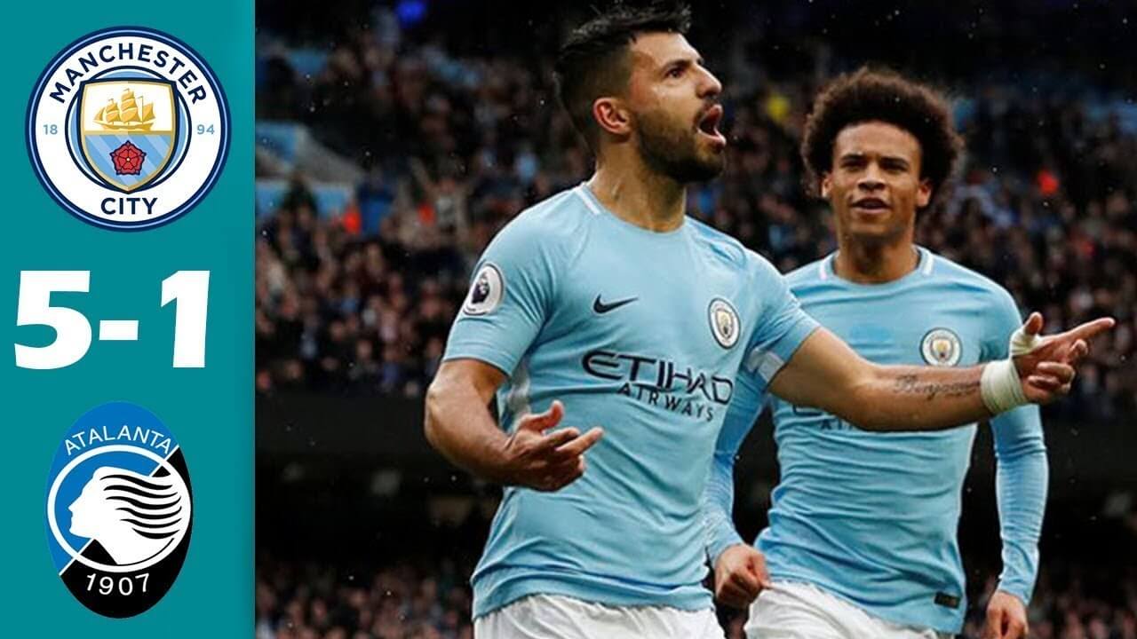 Manchester City 5-1 Atalanta highlights