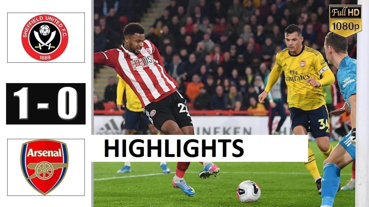 Sheffield United 1-0 Arsenal highlights