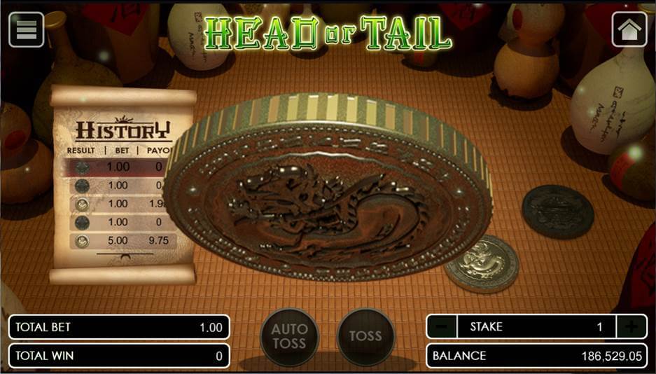 HEAD OR TAIL SBOBET เกมส์ทายหัวก้อยออนไลน์ที่ได้รับความนิยม