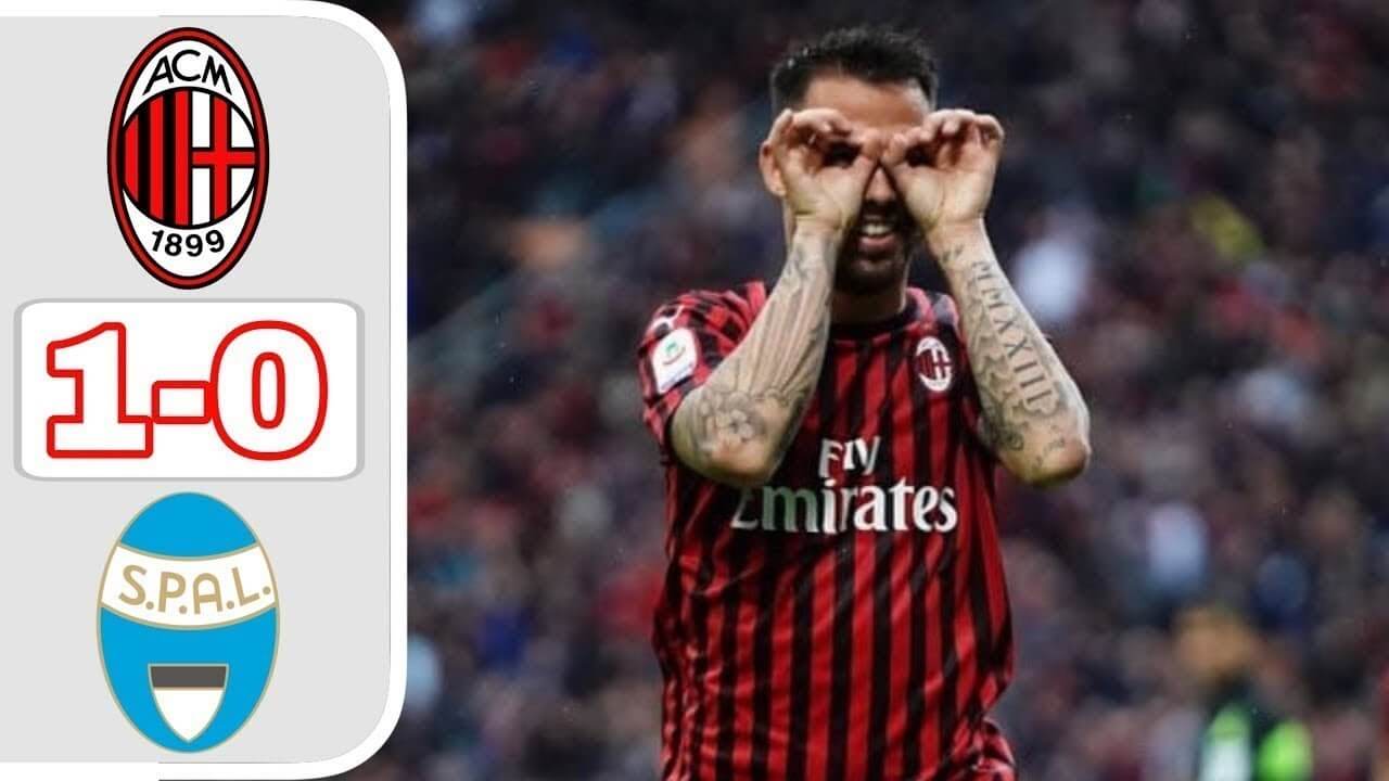 Milan 1-0 SPAL highlights