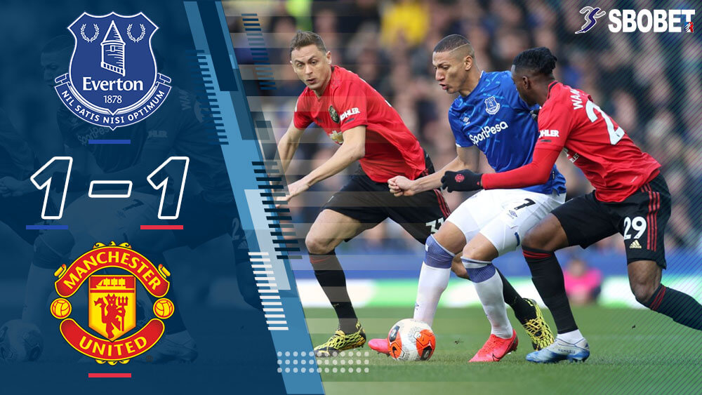 ดูบอลย้อนหลัง เอฟเวอร์ตัน 1-1 แมนเชสเตอร์ ยูไนเต็ด พรีเมียร์ลีกอังกฤษ