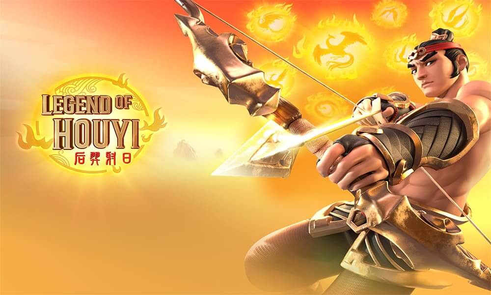 LEGEND OF HOUYI เกมสล็อตออนไลน์ที่จะต้องยิงดวงอาทิตย์ เพื่อรับโบนัส