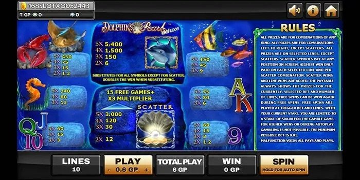รีวิวสล็อต Dolphin's Pearl Deluxe เกมโลมา