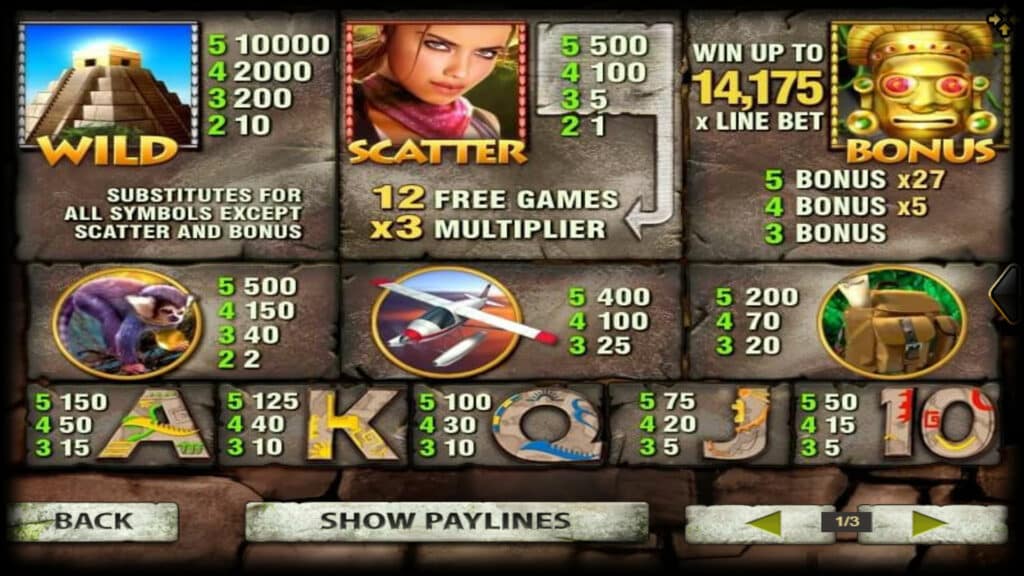 รีวิวสล็อต Azteca อารยธรรมโบราณ