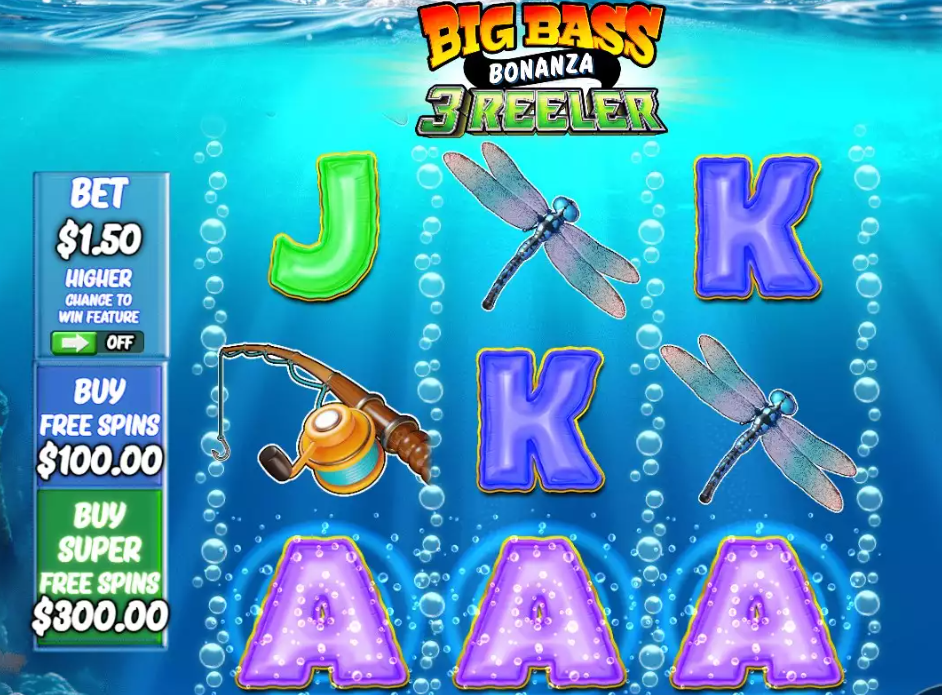 รีวิวสล็อต Big Bass Bonanza 3 Reeler ค่าย PRAGMATIC PLAY